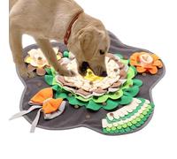 Dog Feeding Mat Slow Feeder - 23,62 x 23,62 x 0,79 in Slow Feeding Mat | Dog Feedîng Mats SlowFeeders | Dogs Sniffing Mats Slôw Feeder Puppy Interactive Toys for Mental Enrichment Boredom