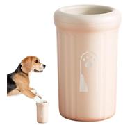 Dog Feet Cleaner, Cleaning Cup Muddy Feet, 3.35x3.35x5.91 Inches, Non-Slip Portable Paw Cleaner Dogs, Fits Small Medium Large Breeds, Daily Grooming for Post-Walk, Travel