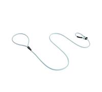 Dog & Field Signature - Correa deslizante para perros, color azul claro. Correa deslizante ligera de 1,25 m, con tapón de goma deslizante para entrenamiento, no necesita collar ni arnés (azul claro)