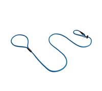 Dog & Field Signature - Correa deslizante para perros, color azul rey. Correa deslizante ligera de 1,25 m, con tapón de goma deslizante para entrenamiento, no necesita collar ni arnés (azul rey)