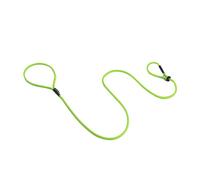 Dog & Field Signature Correa deslizante para perros, color verde lima. Correa ligera de 1,25 m, con tapón de goma deslizante para entrenamiento, no necesita collar ni arnés (verde lima)