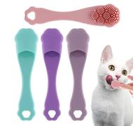Dog Finger Toothbrush, Soft Bristle Pet Oral Care Tool, Gentle Teeth Cleaning Brush for Dogs and Cats, Necessary Bath Supply for Healthy Gums and Fresh Breath