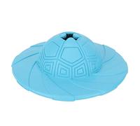 Dog Flying Disc Reward Distributor | Interactive IQ Training & Bite Protection | Rubber Chew Toy for Dogs/Puppies | Promotes Oral Wellness & Bonding