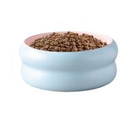 Dog Food Bowl, Ceramic Pet Bowls, Multi-Use Stable Dogs Dish with Microwave Safe and Pets Feeding Dish for Kitten, Puppy, Home, Indoor, Outdoor Use, 5.5x5.5x2.6 Inches