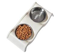 Dog Food Bowl | Double Feeding Bowls | Large Capacity Pet Feeder | Cat Water Bowl | Stainless Steel Dog Bowl, Pet Feeding Bowls, Large Capacity Pet Feeder Bowls for Puppy Dogs Cats