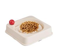 Dog Food Bowl Slow Feed, Slow Feeder Dog Bowl, High Strength Slow Feeder, Sturdy Dog Food Bowl, Cat Slow Feeder, Slow Feed Pet Bowl, Anti Bloat Dog Bowl, Dishwasher Safe Dog Bowl For Pets