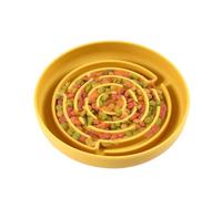 Dog Food Bowl - Slow Feeder Dog Bowl | Pet Food Dish Fun Puzzle Feeder Non Skid Bloat Stop Feeding for Large to Small Pets Anti-Choking Interactive Toys Pet Supplies for Medium and Large Dogs
