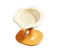 Dog Food Bowls - Anti Tip Flower Shaped Pet Feeder Dish