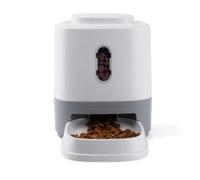 Dog Food Dispenser, Automatic Cat Feeder, 1.5L Capacity, Press Activated Pet Feeder with Slow Feeding Bowl, Interactive Enrichment Toy for Small Medium Puppies, Kitty