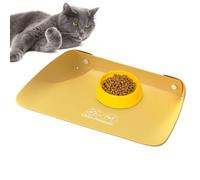 Dog Food Mat - Kitten Feeding Placemat,No Slip Splashproof Food Placemat for Dogs and Cats Feeding, Multi-Pet Households