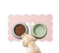 Dog Food Mat Large Quik-dr Easy-clen 30 x 50 cm Quick Dry Area para Spilled | Pet Bowl Spill Kitchen Floor Mat for Batoom Laundry Balcony Patio Living Room Hallway Home