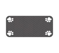 Dog Food Mat with Absorbent Anti-Slip Design, Absorbent Cat Food Mat, Anti-Slip Dog Feeding Pad, Cat Feeding Pad to Protect Floors, 23.6 x 35.4 Inch Pet Placemat for Dogs and Cats