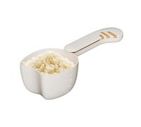 Dog Food Scoop - Cuchara de medición de alimentos con forma de gato con clip de bolsa | Multi-Purpose Pet Treat Scoop for Dog & Cat Food, Cereal, Rice, Flour, Tea, Coffee | Feeding Spoon