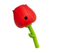 Dog Food Slow Feeder, Puzzle Toys Slow Feeder, Interactive Dog Toys, Red Treat Dispenser, Cat Food Puzzle Feeder, Slow Eating Dog Feeder, Pet Puzzle Feeder Ball for Small to Large Dogs Cats