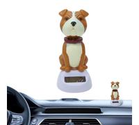 Dog For Car Dashboard | Solar Powered Car Dash Toys | Standing Dog Design