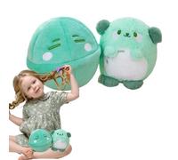 Dog for Kids, Cartoon Egg Plush Toy & Cute Animal Stuffed Friend, Soft Huggable Feature, Birthday Gift for Children, Flexible Cuddly Toy for Relaxing, Accompanying Playtime at Home