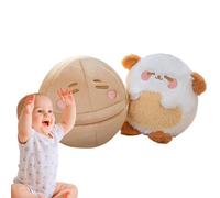 Dog for Kids, Cartoon Egg Plush Toy & Cute Animal Stuffed Friend, Soft Huggable Feature, Birthday Gift for Children, Flexible Cuddly Toy for Relaxing, Accompanying Playtime at Home