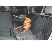 Dog Gone Smart Funda antideslizante 3 en 1 para asiento trasero y hamaca, para uso en coches, SUV y camiones, área de cobertura de 54 x 61 pulgadas en gris frío
