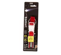 Dog Gone Smart Pet Products Collar de Perro Cometa con luz LED Recargable, Rojo, Grande, de 18 a 25 Pulgadas (DGSLGUC5106)