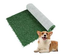 Dog Grass Pee Pad | Artificial Puppy Training Rug | Small Dog Training Pad | For Pet Parents Busy Professionals Home Office Apartment Bedroom Living Room Study Garden