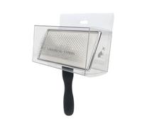 Dog Grooming Brush, Pet Shedding Comb, Metal Needle Dematting Tool with Solid Wood Handle, Undercoat Hair Remover for Dogs and Cats of All Hair Types, 6,54 x 4,72 x 1,57 pulgadas