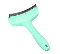 Dog Grooming Brush, Shedding Tool, Detangling Rake, Double Action De Shedding Massaging Grip Handle Ideal for Pets Bathing Styling and Home Use, 4.13x5.91 Inches