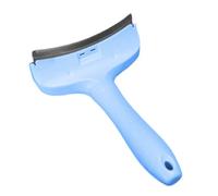 Dog Grooming Brush, Shedding Tool, Detangling Rake, Double Action De Shedding Massaging Grip Handle Ideal for Pets Bathing Styling and Home Use, 4.13x5.91 Inches