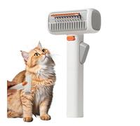 Dog Grooming Brush - Stainless Steel ABS | Professional Hair Removal Tool For Dogs And Cats | Gentle Undercoat Rake And Brush For Long Short Hair Removes Knots Tangles