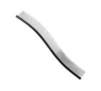 Dog Grooming Comb, Pet Grooming Hair Removal 8.66in Portable Curved Metal Teeth Set, Easy and Lightweight Removes Tools, Pet Knots Brush for Home Animals