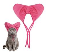 Dog Grooming Ear Cover - Cute Heart Shape Waterproof Head Wrap, Anti Splash Bath Shield Design, Soft Flexible Material, Secure Fit Strap System | Pet Time Comfort, Training Tool, Beach