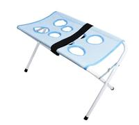 Dog Grooming Sling - 8-Hole Table for Nail Trimming | Breathable Fabric with Adjustable Support, Pet Restraint for Bathing Haircut, Claw Teeth Ear Eye Care, Kitten Small Medium