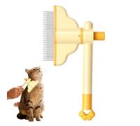 Dog Grooming - Soft grooming brush for dogs | ABS PP Metal Bristles, Lightweight Anti-Slip Handle, Hair Cleaner, Tool for Cat Kitten Puppy, Indoor, Outdoor, Use