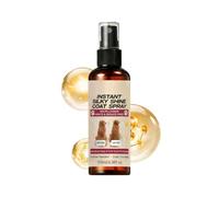 Dog Grooming Spray, Coat Conditioner Mist, Dematting Solution, 100ml Pet Care for Dogs Cats Puppies Hair Softening Shine Control Free Smooth Home Travel Use Easy Apply