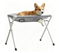 Dog Grooming Station, 12.2 inch, 8 Hole Detachable Bite Resistant Restraint System for Safe Pet Handling, Stress Relief Function with Secured Design, Grooming Station for Nail Trimming, Bathing Kitten