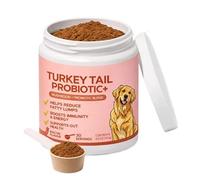 Dog Gut Support Powder, 1000mg Digestive Care Formula, Organic Bacon Flavor Supplement with Probiotic Blend, Pet Health Nutrition Powder with Easy Mixing, Digestive Aid Supplement for Daily Feeding