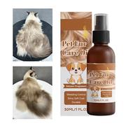 Dog Hair Care Oil, Nourishing Pet Coat Treeatment serrum, Gentle Smoothing Conditioner, Non Greasy Skin Friendly Formula with Easy Apply Dropper Bottle For Daily Routine Home Grooming Use
