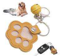 Dog Hair Collector Key Chain, Paw Shaped Pet Keepsake Pendant 2.56x2.36 Inches, Animal Lover Gift Accessory, Decorative Bag Charm, Memorial Token for Travel Purse Car Backpack Holiday Use
