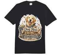 Dog Hair Is My Confetti Perro Pelo Humor Comfort Colors Adult Heavyweight T-Shirt