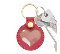 Dog Hair Key Chain, Cute Keepsake Keyring, 3.35x1.97 Inches Memorial Heart Pendant, Sentimental Accessory for Backpack Men Purse Charm Bag Women Collection and Pet Remembrance Display