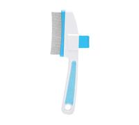 Dog Hair Remover, Grooming Brush, Action Design Ergonomic Handle Stainless Steel Non-Slip Grip Easy Cleanup, Hair Remover for Long & Short Haired Dogs Cats 7.87x2.83x0.59inches