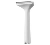 Dog Hair Remover, Pet Grooming Comb, Stainless Steel Shedding Brush, antideslizante Handle Cleaning Tool, Cat Dog Dematting Washing Washing Accessory, Home Travel Use