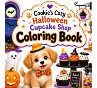 Dog Halloween Coloring Book for Kids: Cute Spooky Puppy, Pumpkin, Ghost, Bat, Candy, and Cupcake Coloring Pages (Cozy Animal Halloween Coloring Books)