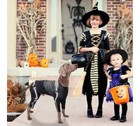 Dog Halloween Costume - Polyester And Spandex, L-3XL Pet Halloween Costume Breathable Fabric | Comfortable And Stretchy Design Festive Pet Outfit, Holiday Cosplay Apparel For Dogs, Christmas, Thanksgi