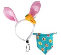 Dog Handkerchief Bib - Easter Dog Bandana, Pet Neck Accessory for Small Dogs and Puppies, Medium Bandana for Comfortable Fit, Holiday Pet Scarf for Festive Looks, Costume Accessory Enhancing Style