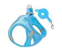 Dog Harness and Leashes Set - Harness and Leashes Medium Size Dog | Mesh Vest Lead Combo, Escape-Proof Puppy Kitten Vest with Reflective Straps for Hiking, Camping, Veterinary Visits, Outdoor