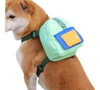 Dog Harness Backpack - Twill Fabric 12x12x5cm To 15x15x6cm | Dog Hiking