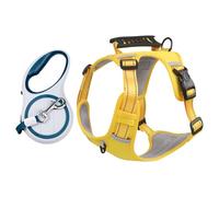 Dog Harness - Escape Proof Comfortable Vest with Adjustable Chest Strap | Walking Harness for Small & Medium Puppies, Outdoor Garden Yard, Family and Pet Friends