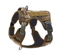Dog Harness - No Pull Vest Harness | Heavy Duty Adjustable Collar | Pet Supplies with Handle For Medium Large Outdoor Hunting Task Search Running Daily Walking Training Hiking Camping Adventure