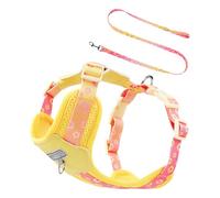 Dog Harness Training Vest, Escape-Proof Adjustable Collar Strap, Breathable Padded Support Gear, Airflow-Optimized Appearance, Constructed Using Tear-Resistant Materials, 6.69x9.84x0.39in