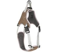 Dog Harness Vest | Adjustable No - Pull Reflective Vest for Large Medium Dogs | Escape Discouraging/Night Walking/Car Security | One Click Lock Design (Metro)